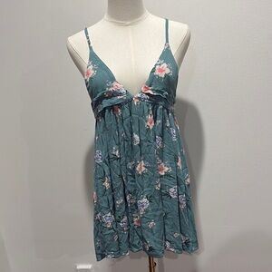 Floral Spaghetti Strap Dress
